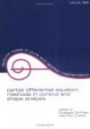Partial Differential Equation Methods in Control and Shape Analysis (Lecture Notes in Pure and Applied Mathematics)