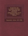 Geschichte Der Syrischen Literatur, Mit Ausschluss Der Christlich-Palastinensischen Texte - Primary Source Edition