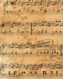 Blank Music Book: Antique Cover Blank Sheet Music Notebook Staff Manuscript Paper Journal (8 X 10) Softback Cover Composition Book Music