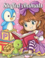 Stuffed Animals: An Adorable Coloring Book with Cute Animals, Playful Kids, and Fun Scenes for Relaxation