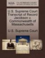 U.S. Supreme Court Transcript of Record Jacobson v. Commonwealth of Massachusetts