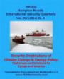 Security Implications of Climate Change & Energy Policy: Challenges and Solution: Hampton Roads International Security Quarterly, Vol. XIV, Nr. 4