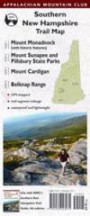 Southern New Hampshire Trail Map: Mount Monadnock (with historic features) / Sunapee and Pillsbury State Parks / Mount Cardigan / Belknap Range (Appalachian Mountain Club)
