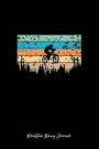 Mountain Biking Journal: Dot Grid Journal - Mountain Biker Cool Vintage Outdoor Nature Biking Sport Gift - Black Dotted Diary, Planner, Gratitu