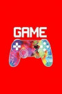 Game: Lined Journal - Game Controller Black Cool Hobby Video Game Lover Gamer Gift - Red Ruled Diary, Prayer, Gratitude, Wri