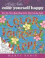 Marty Noble's Color Yourself Happy: New York Times Bestselling Artists' Adult Coloring Book (New York Times Bestselling Artists' Adult Coloring Books)