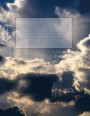 Clouds 8.5' x 11' composition notebook 200 college ruled pages: 21.59 cm x 27.94 cm, features cloud, storm clouds, rain clouds, sun, for college & hig