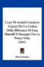 Conti Di Antichi Cavalieri: Copiati Da Un Codice Della Biblioteca Di Casa Martelli E Stampati Ora La Prima Volta (1851) (Italian Edition)