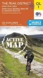 The Peak District - Dark Peak Area, Kinder Scout, Bleaklow, Black Hill & Ladybower Reservoir (OS Explorer Map Active)