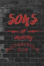 Sons Of Anarchy Motorcycle Club: Blank Lined Notebook Journal Diary Composition Notepad 120 Pages 6x9 Paperback ( Punk ) Bricks