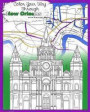 Color Your Way Through New Orleans: Adult Coloring Book: NEW Edition! Same art, thinner paper, lower price!