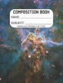Composition Book: Composition/Exercise book, Notebook and Journal for All Ages, Paperback, College Lined 150 pages 7.44 x 9.69 - Space N