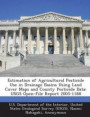 Estimation of Agricultural Pesticide Use in Drainage Basins Using Land Cover Maps and County Pesticide Data