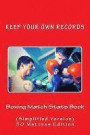 Boxing Match Stats Book: Keep Your Own Records (Simplified Version)