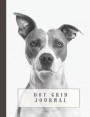 Dot Grid Journal: Journaling Notebook for the Nature and Animal Lover - Stunning Bull Dog Image