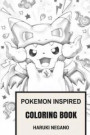 Pokemon Inspired Coloring Book: Pokemon Go World and Exploration Video Game Inspired Adult Coloring Book