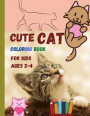 Cute CAT coloring book for kids ages 2-4: Lovely cats waiting for you to discover and colour them ׀ Suitable book for all children who love anim