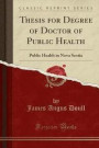 Thesis for Degree of Doctor of Public Health