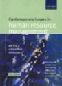 Contemporary Issues in Human Resource Management: Gaining a Competitive Advantage