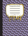Composition Book 100 Sheet/200 Pages 8.5 X 11 In.-Wide Ruled- All Bats: Halloween Notebook for Kids - Student Journal - Spooky Writing Composition Boo