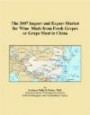 The 2007 Import and Export Market for Wine Made from Fresh Grapes or Grape Must in China