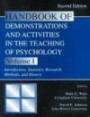 Handbook of Demonstrations and Activities in the Teaching of Psychology, Second Edition: Volume I: Introductory, Statistics, Research Methods, and History ... & Activities in Teaching of Psych)