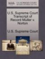U.S. Supreme Court Transcript of Record Muller v. Norton