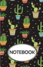 Notebook: Dot-Grid, Graph, Lined, Blank No Lined: Colorful Cactus: Small Pocket Notebook Journal Diary, 110 Pages, 5.5 X 8.5 (Bl