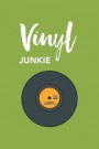 Vinyl Junkie: Composition Notebook for DJ Music Producer
