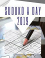 Suduko A Day 2019: Solving Suduko Illustrated Strategies, 365 Easy to Hard Suduko Puzzles for Each Day of the Year