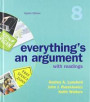Everything's an Argument with Readings 8e (Cloth Text) & Documenting Sources in APA Style: 2020 Update [With Booklet]