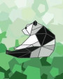 Geometric Panda Journal: Geometric Panda Journal, Notebook, Fantastic Design, Line Journal, Diary, Memo