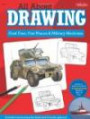 All About Drawing Cool Cars, Fast Planes & Military Machines: Learn how to draw more than 40 high-powered vehicles step by step
