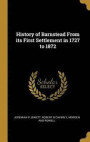 History of Barnstead from Its First Settlement in 1727 to 1872