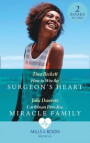 How To Win The Surgeon's Heart / Caribbean Paradise, Miracle Family: How to Win the Surgeon's Heart (The Island Clinic) / Caribbean Paradise, Miracle Family (The Island Clinic) (Mills & Boon Medical