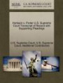 Horback V. Porter U.S. Supreme Court Transcript of Record with Supporting Pleadings