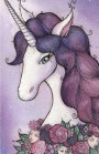 Notebook: Dot-Grid, Graph, Lined, Blank No Lined: Cute Unicorn Vol.2: Pocket Notebook Journal Diary, 120 Pages, 5.5 X 8.5 (Blank