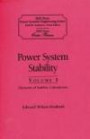 Power System Stability (IEEE Press Series on Power Engineering)