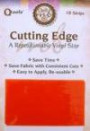 QtoolsTM Cutting Edge - A Repositionable Vinyl Stop: Save Time - Save Fabric with Consistent Cuts - Easy to Apply, Re-usable