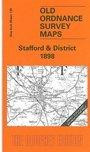 Stafford and District 1898: One Inch Sheet 139 (Old Ordnance Survey Maps - Inch to the Mile)
