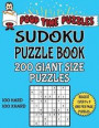 Poop Time Puzzles Sudoku Puzzle Book, 200 Giant Size Puzzles, 100 Hard and 100 Extra Hard: One Gigantic Puzzle Per Letter Size Page
