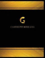 Casino Pit Boss Log (Log Book, Journal - 125 Pgs, 8.5 X 11 Inches): Casino Pit Boss Logbook (Black Cover, X-Large)