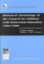 Historical Chronology of the Council for Children With Behavioral Disorder: 1964-1999 (Third Ccbd Mini-Library Series)