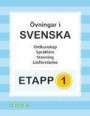 Etapp 1 - Blandade övningar i svenska
