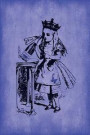 Alice in Wonderland Journal - Party Girl Alice (Blue): 100 page 6' x 9' Ruled Notebook: Inspirational Journal, Blank Notebook, Blank Journal, Lined No