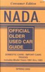 N.A.D.A. Official Older Used Car Guide: Spring 2002 (N.A.D.A. Official Older Used Car Guide, Spring 2002) (NADA Official Older Used Car Guide: Consumer Edition)