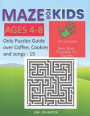 Maze for Kids Ages 4-8 - Only Puzzles No Answers Guide You Need for Having Fun on the Weekend - 15: 100 mazes each of full size A4 page - 8.5x11 inche