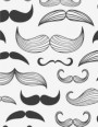 Mustache Notebook: Vintage Journal Lined Ruled Page Paper for Kids Teen Girl Boy Women Men Great for Writing Diary Note Pad Planner Schoo