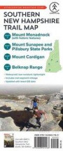 Southern New Hampshire Trail Map: Mount Monadnock, Mount Sunapee and Pillsbury State Parks, Mount Cardigan, and Belknap Range