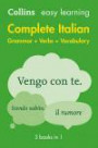 Easy Learning Complete Italian Grammar, Verbs and Vocabulary (3 books in 1) (Collins Easy Learning Italian) (Italian and English Edition)